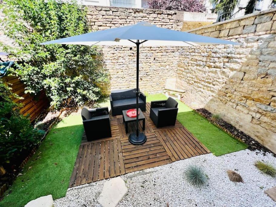 L'Eden, Apt 4 Prs Avec Jardin En Centre Ville Dijon Eksteriør billede