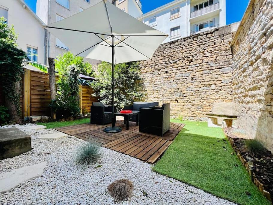 L'Eden, Apt 4 Prs Avec Jardin En Centre Ville Dijon Eksteriør billede