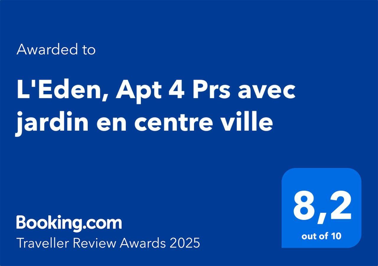 L'Eden, Apt 4 Prs Avec Jardin En Centre Ville Dijon Eksteriør billede